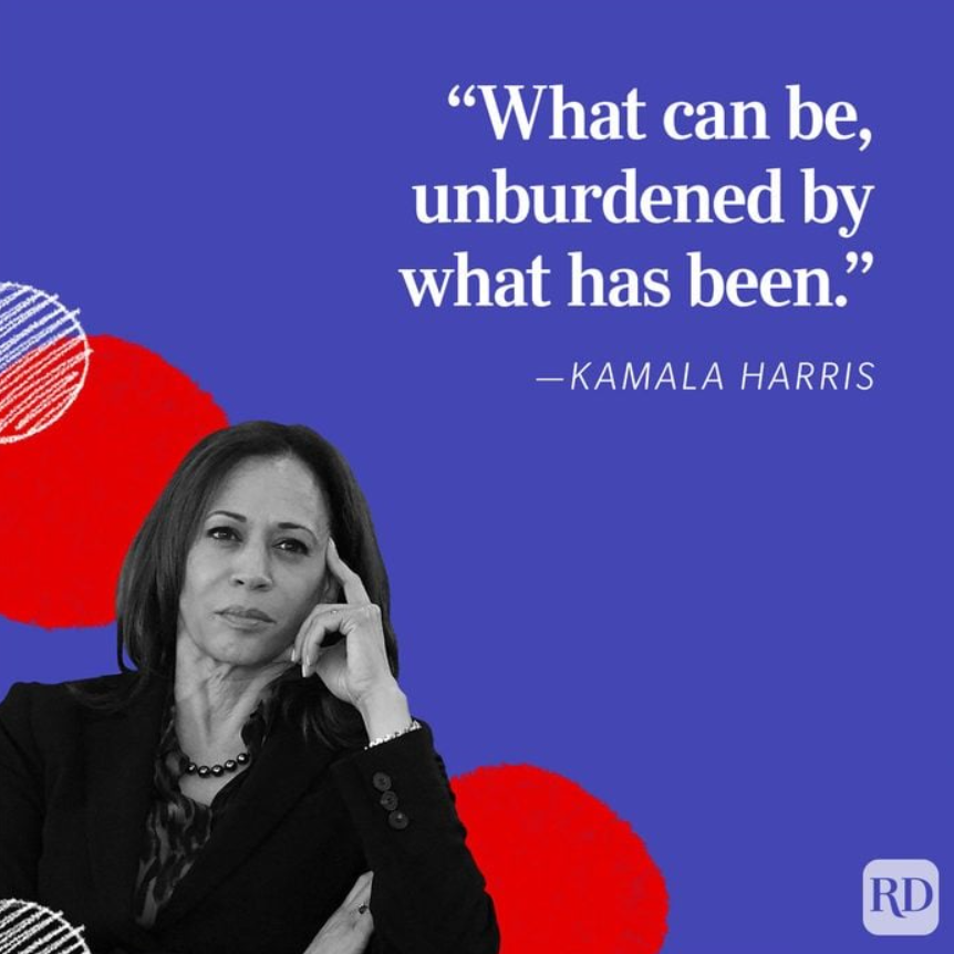 From https://www.rd.com/list/kamala-harris-quotes/