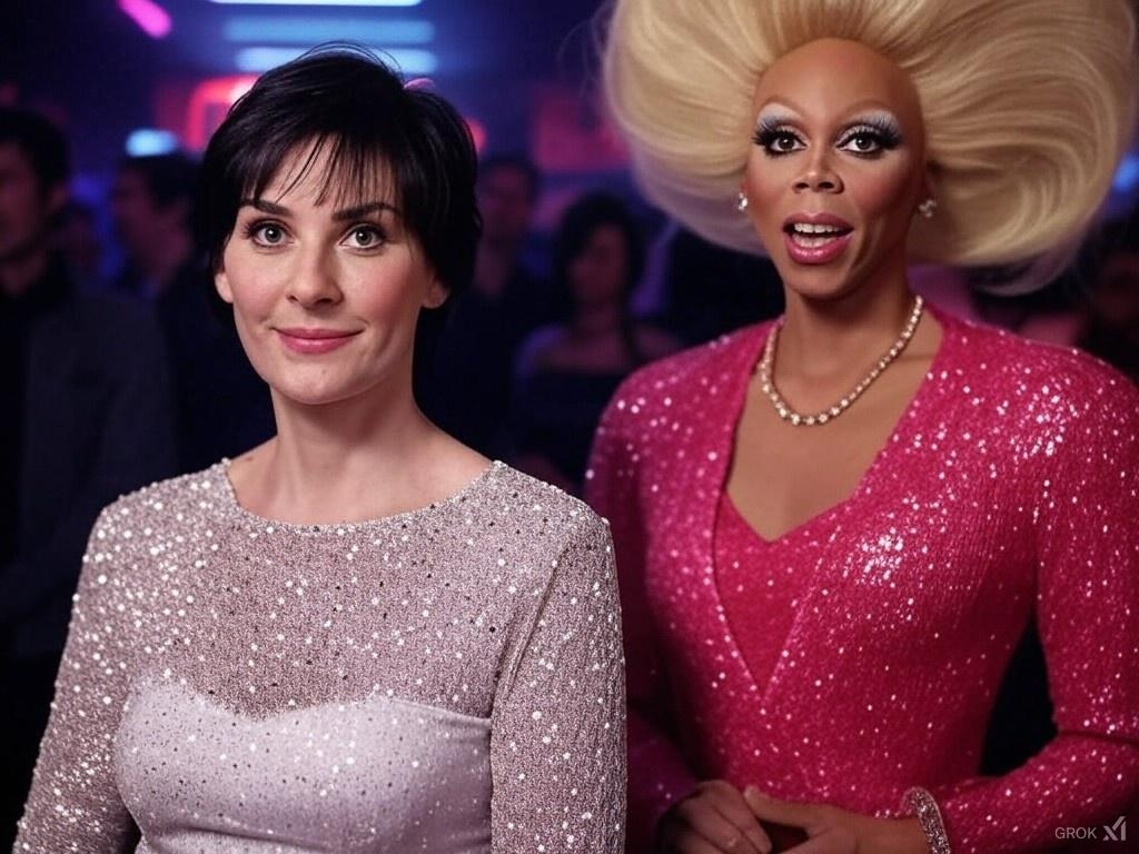 Enya and RuPaul 2