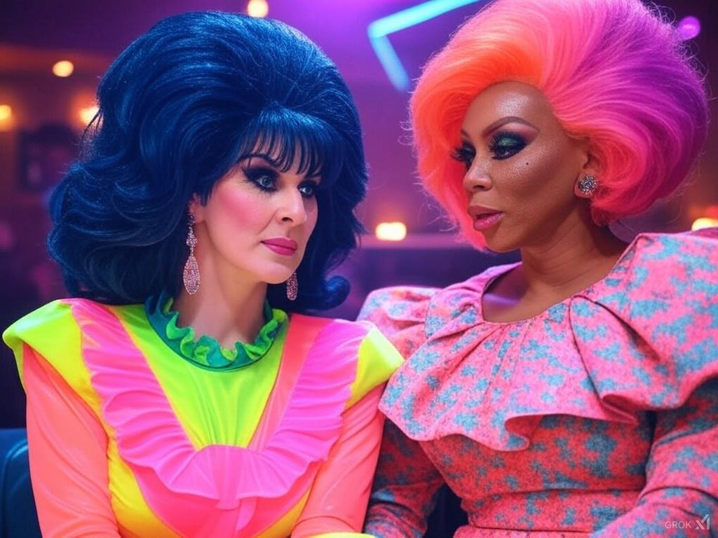 Enya and RuPaul 3