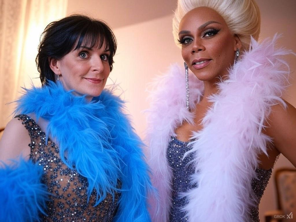 Enya and RuPaul 4