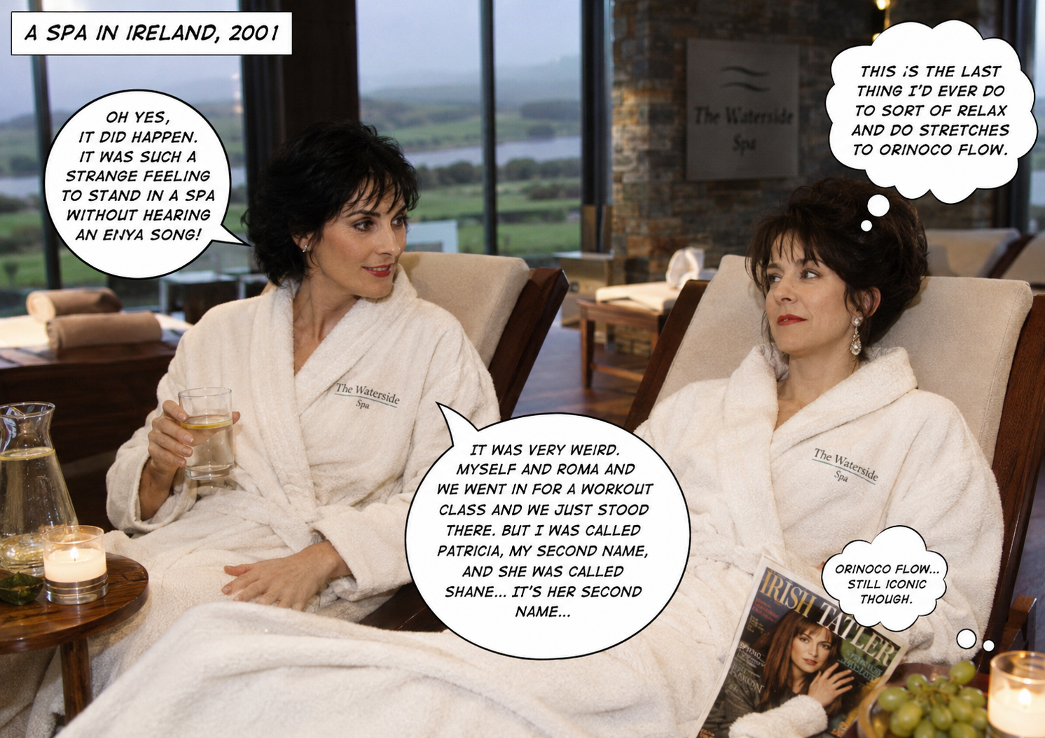 ♡ (though I don't think they wear much makeup at a spa..!)