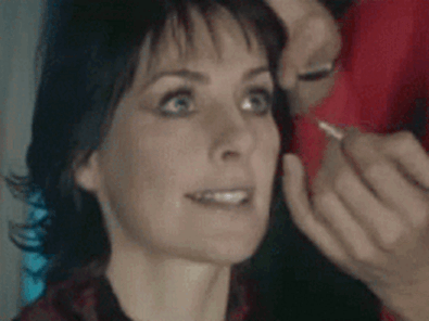 ☆ Enya with makeup artist 2000 Only Time making of video ☆