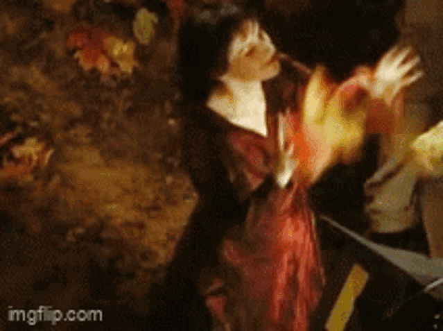 Enya autumn leaves (making of Only Time mv)