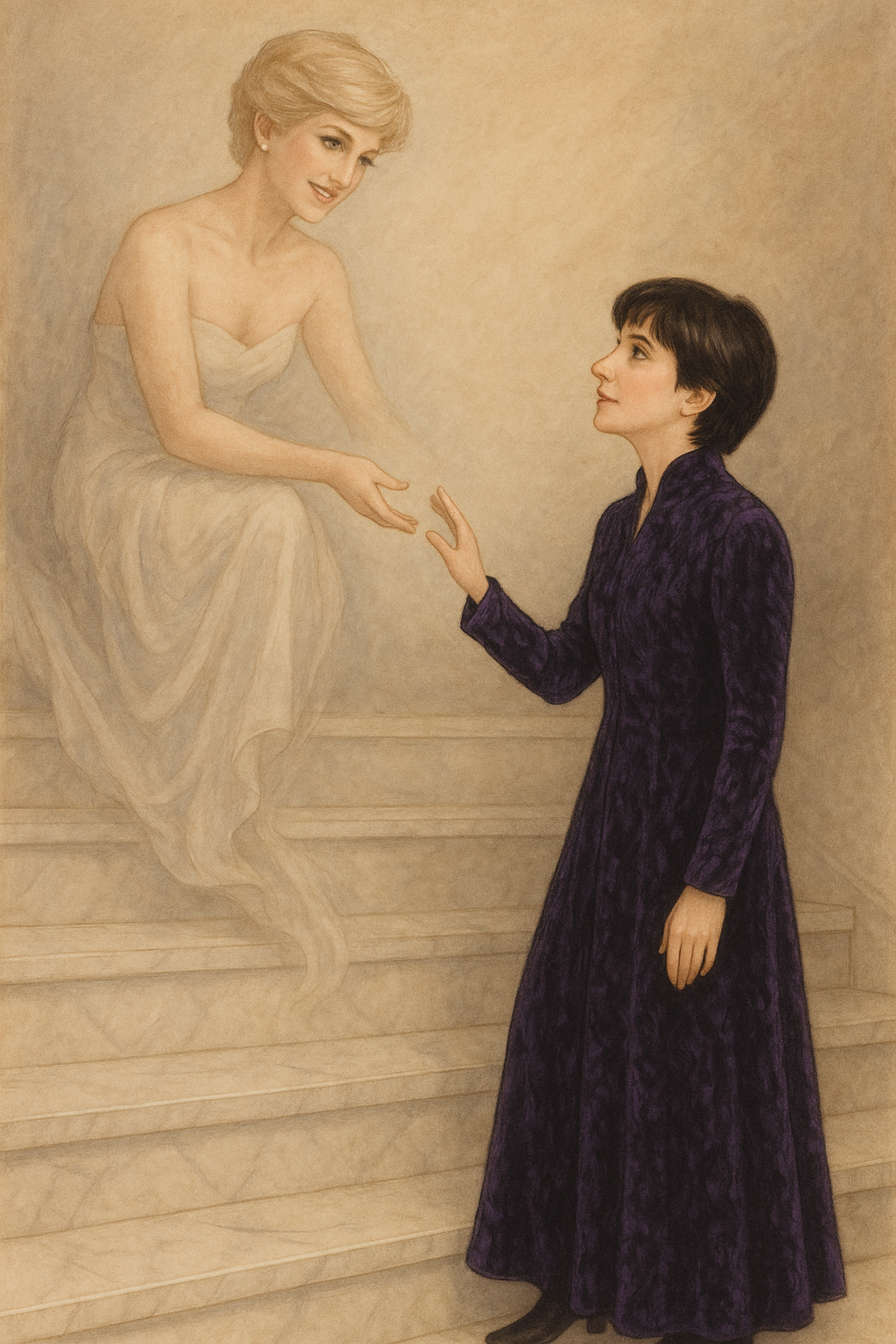 Spirit Diana and Enya meet in marble halls, '97