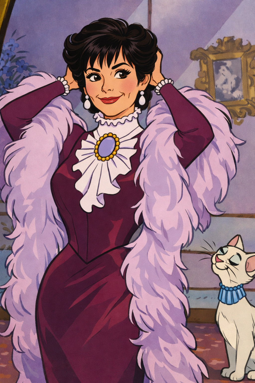 ♡ pose/costume-wise, body is a bit exaggerated haha