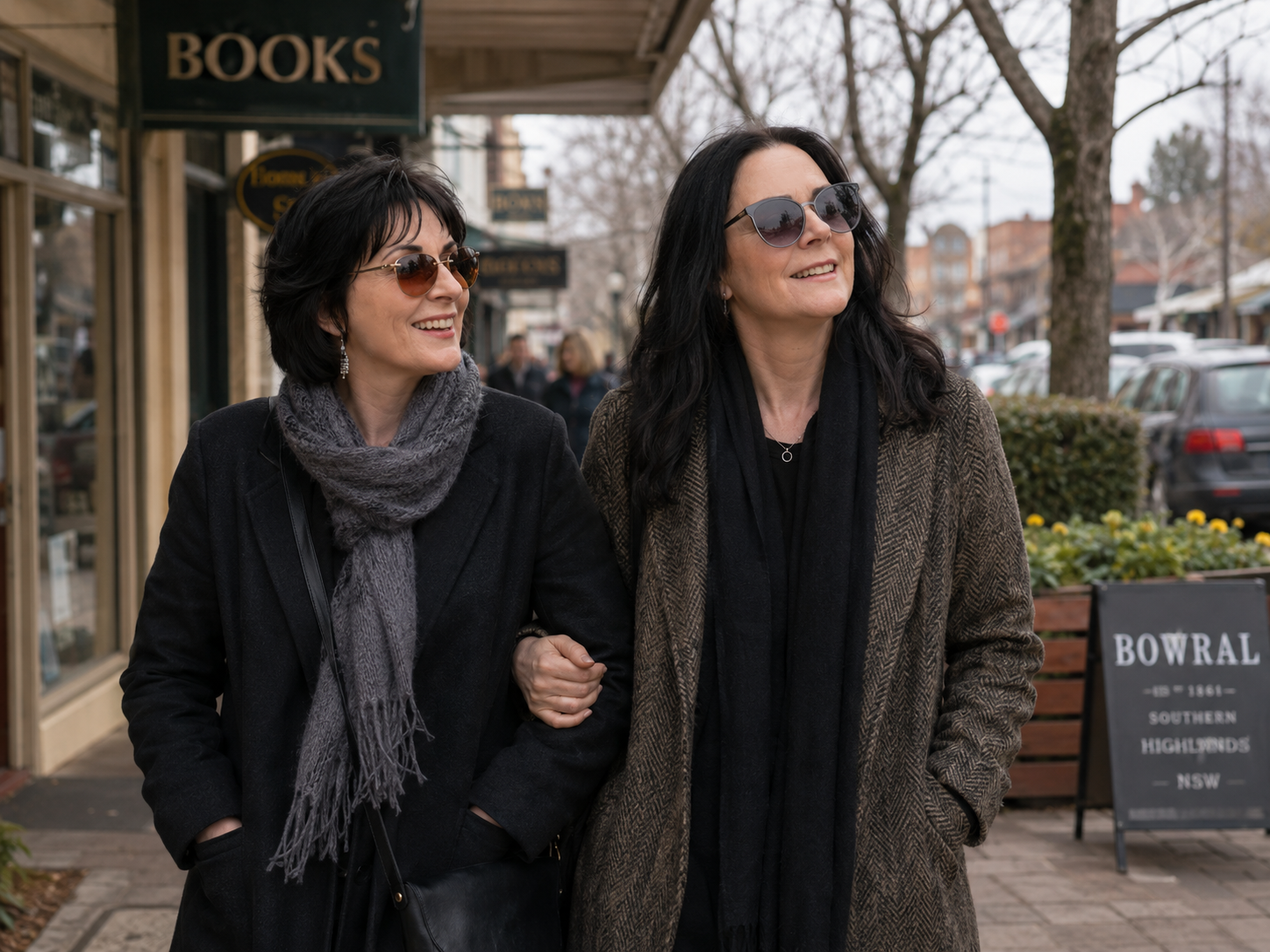 ♡ Enya and Olive walking together in Bowral concept 2026