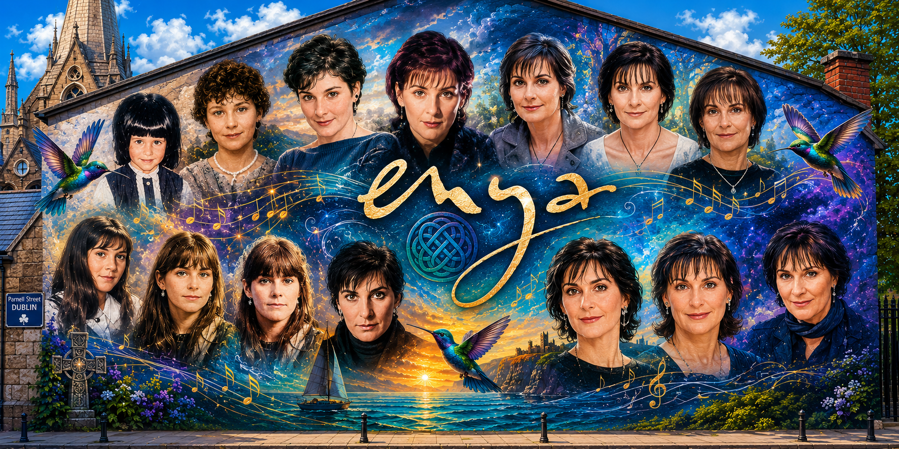 ♡ interesting interpretations of young Enya here, especially the 2nd top and bottom