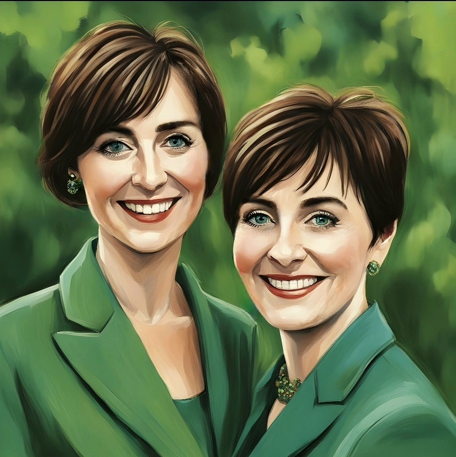 Enya and Carla Denyer AI.jpg