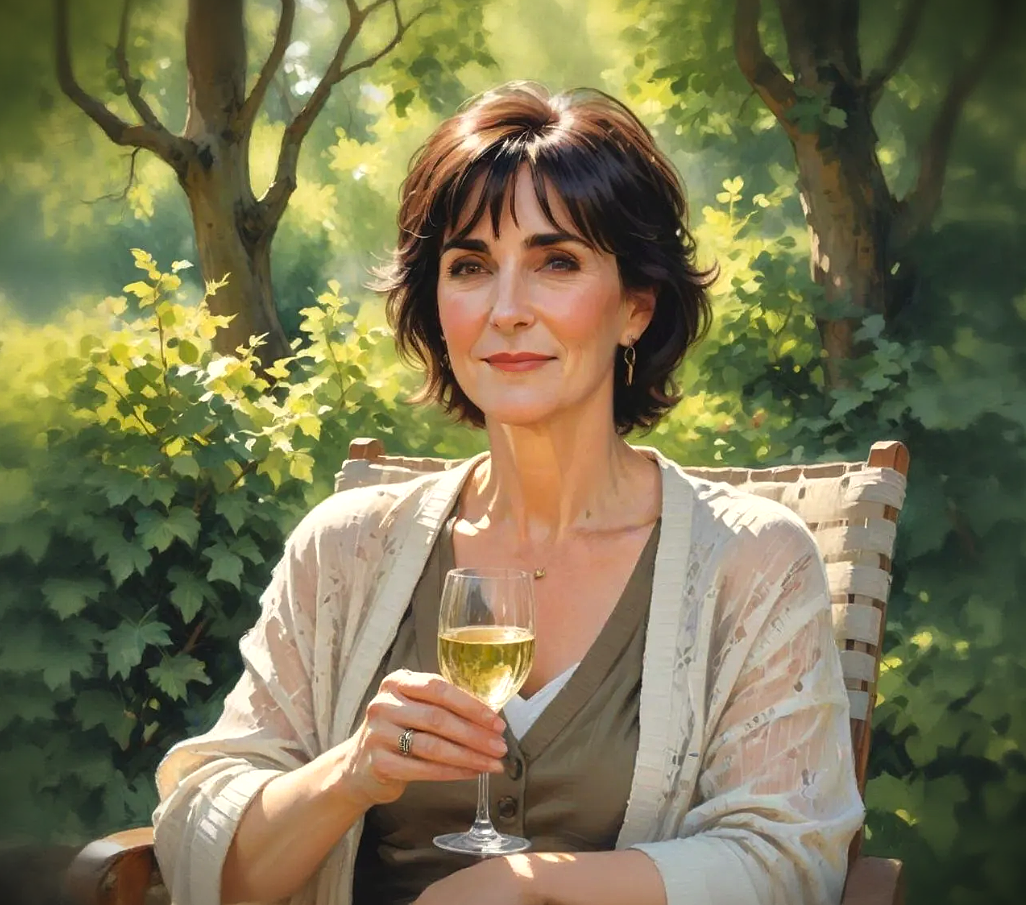 Enya sunny day in the garden late June 2025