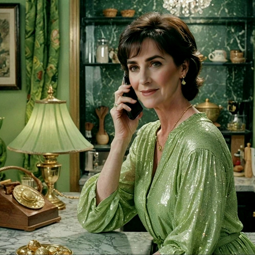 Enya mobile phone and green nice.jpg