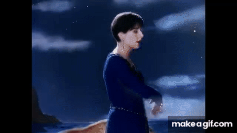 Enya in Caribbean Blue music video 1991 magic