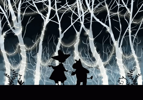 Moomin Christmas - THIS IS A GIF.gif
