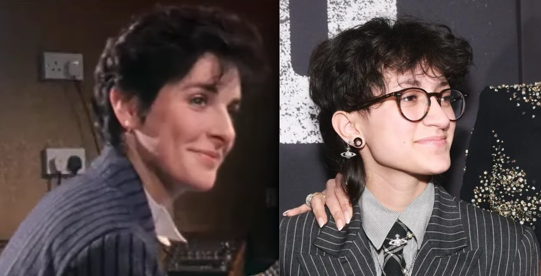 Enya (she was 24 in 1985) and Emme, they are 17 in 2025 :)