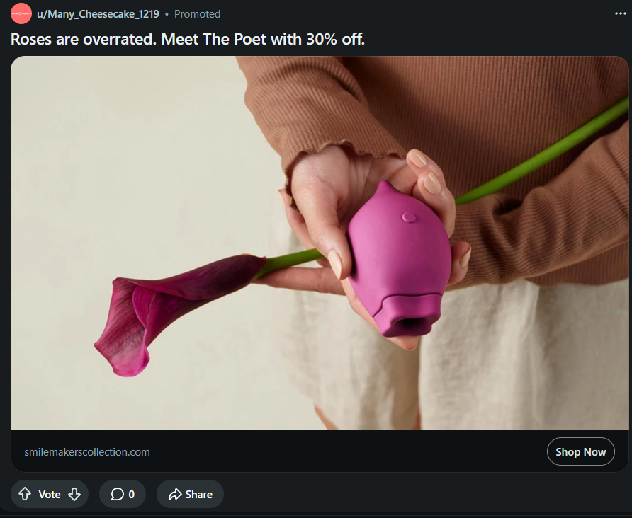 A particular intimate toy