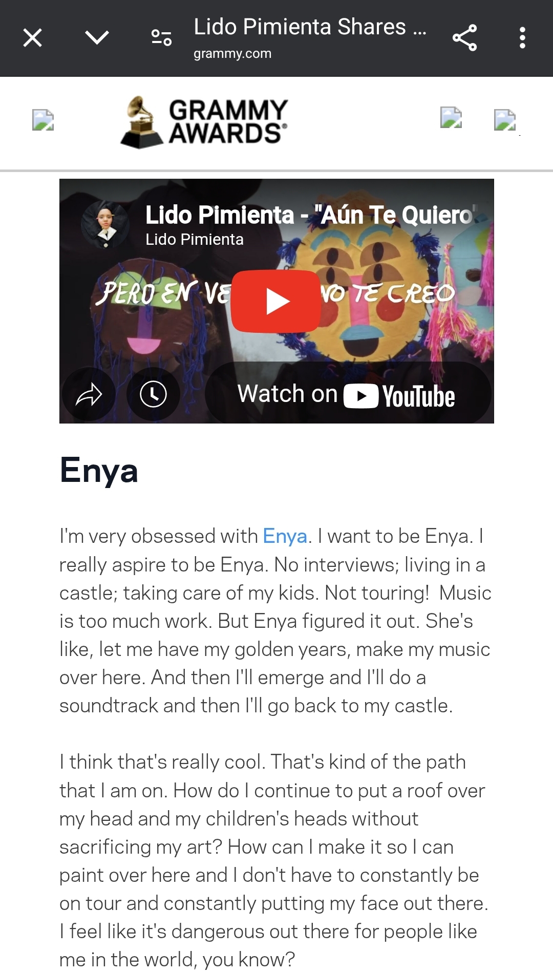 Nice though Enya's done that without kids/keeping any in the castle for too long haha.