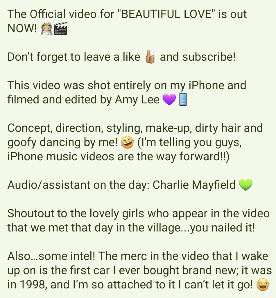 What if it's about her car :D also her son Max walking with her at the end aww