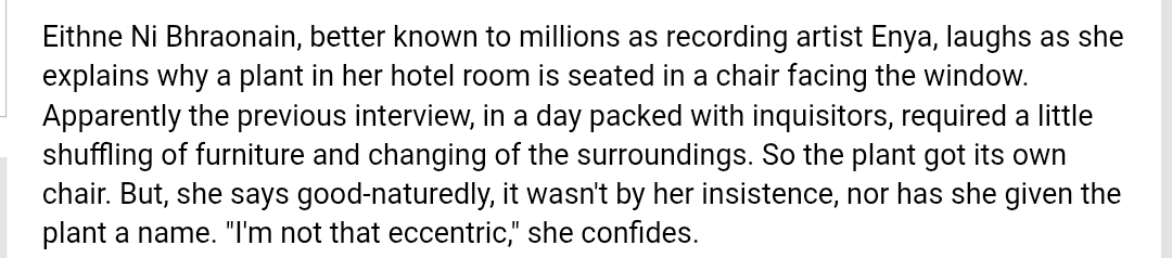 Haha a little unusual but honestly she isn't that eccentric 