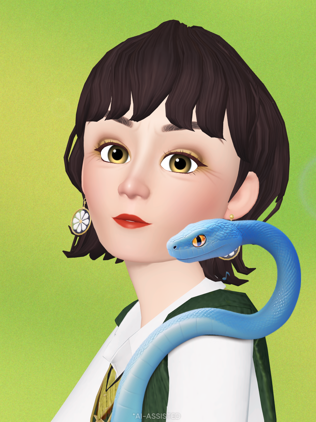 Zepeto Enya and cool snake 2