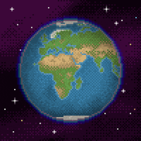 Pixel Spinning GIF by Walter Newton