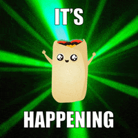 Burrito Happening GIF by Exploding Kittens
