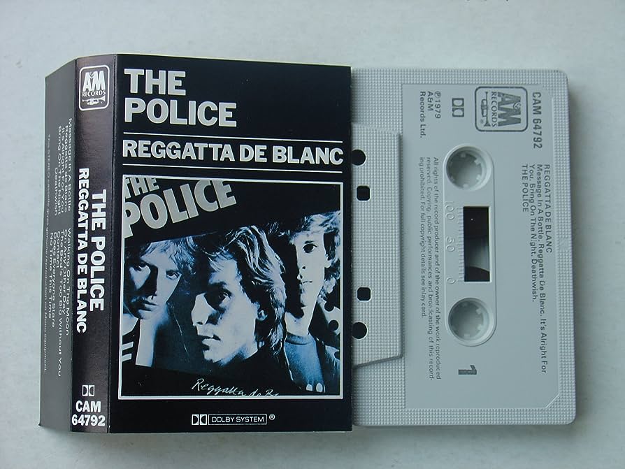 THE POLICE. REGGATTA DE BLANC. ORIGINAL UNBARCODED 1979 AUDIO CASSETTE TAPE.  CAM 64792.: Amazon.co.uk: THE POLICE / STING: Books