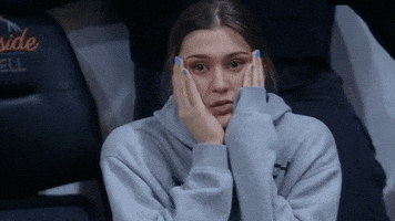 Nervous Womens Basketball GIF by NCAA March Madness