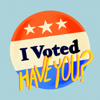 Election Vote Early GIF by INTO ACTION