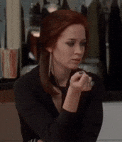 Mocking Emily Blunt GIF