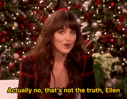 Ellen Degeneres Not The Truth GIF