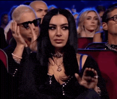 Awkward Charli Xcx GIF
