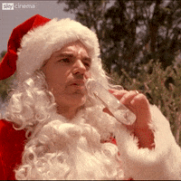 Bad Santa Drinking GIF by Sky