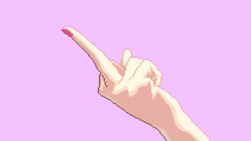 middle finger GIF
