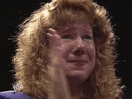 wrestlemania vii crying GIF by WWE