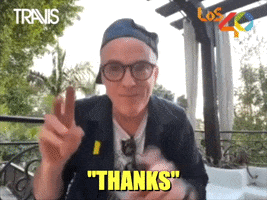 Thank U GIF by Travis