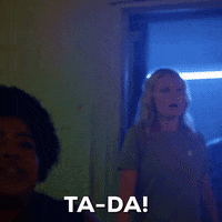 Malin Akerman Ta Da GIF by Chick Fight
