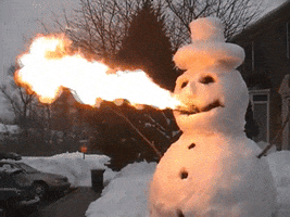snowman GIF