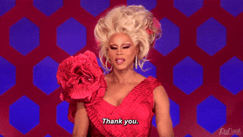 Rupauls Drag Race Thank You GIF