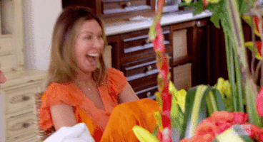 excited real housewives of new york GIF