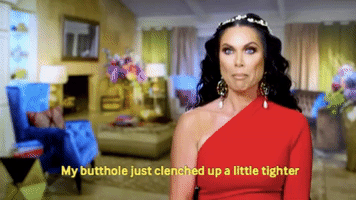 scared real housewives of dallas GIF by leeannelocken